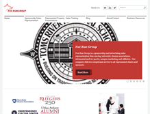 Tablet Screenshot of foxrungroup.com